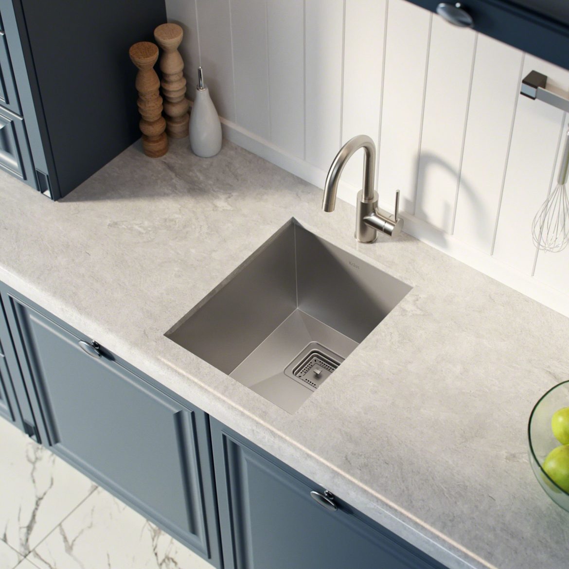 small-kitchen-sinks (1) Why you must pick a single bowl sink for a small kitchen?